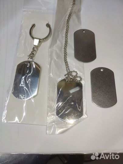 Армейские жетоны с лазерной гравировкой