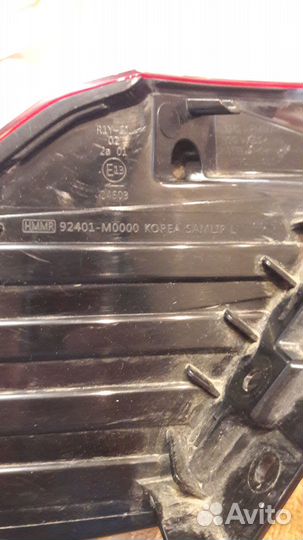 Фара задняя левая Hyundai Creta