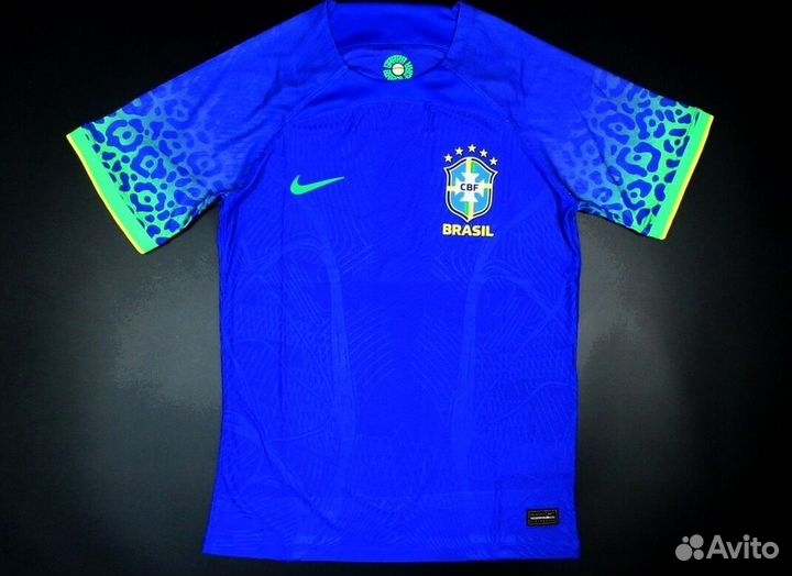 Футболка игровая бразильской формы