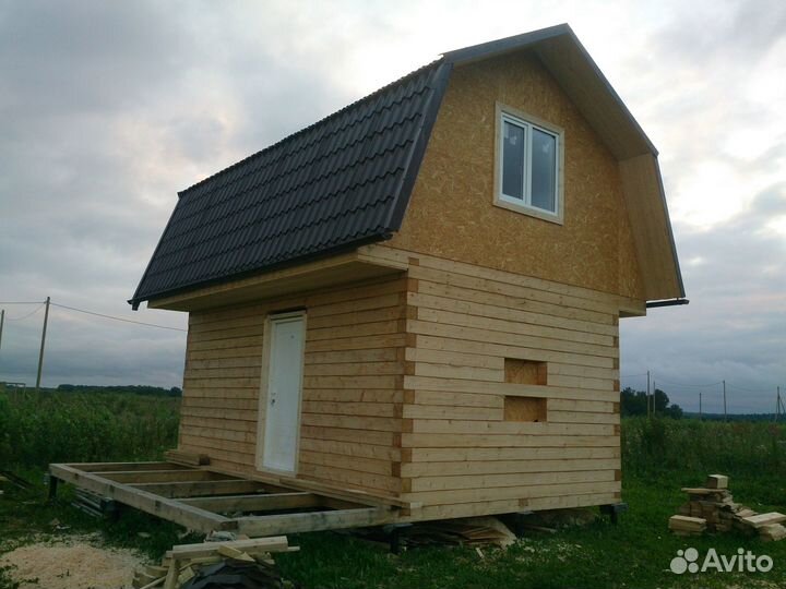 Строим, каркасное и брусовое стр