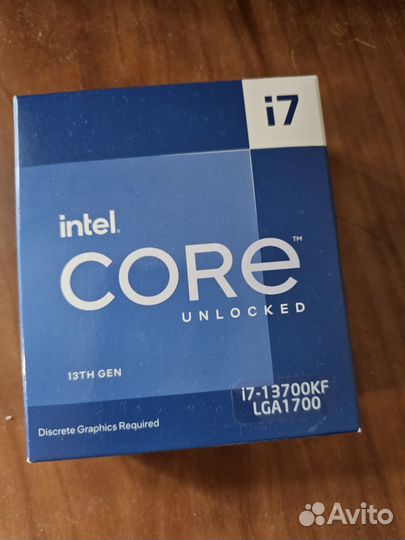 Процессор intel core i7 13700kf