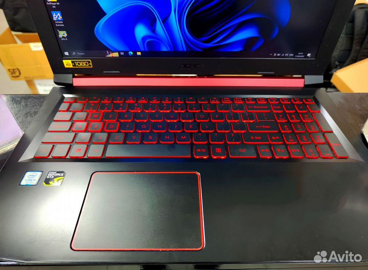 Мощный Игровой Acer Nitro 5 (i5,1050,16gb,ips)