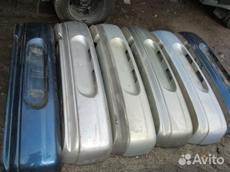 Задний бампер ваз 2110