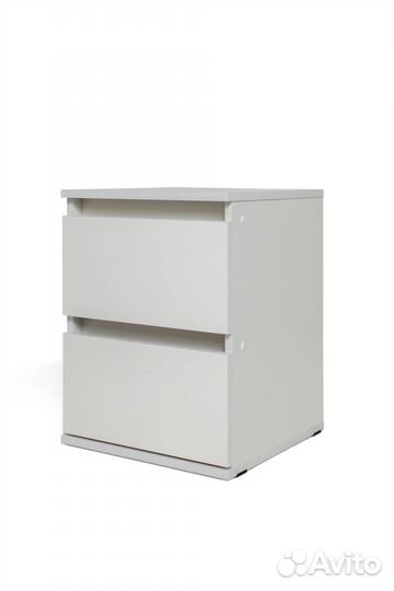 Тумба прикроватная dort 2 ящ. без ручек
