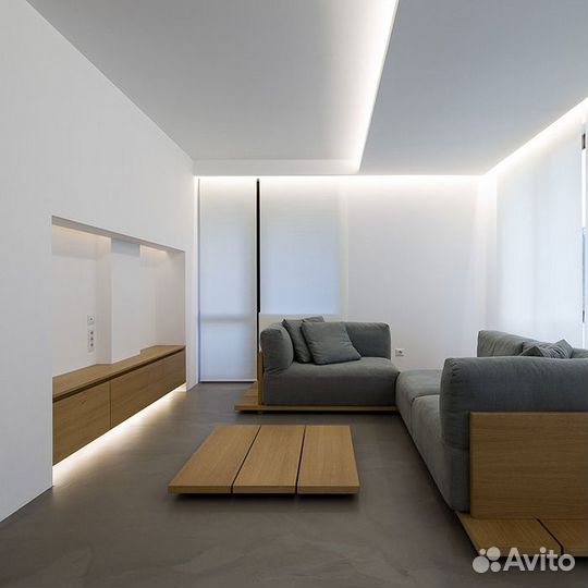 Электрик Установка светодиодной ленты Светильников