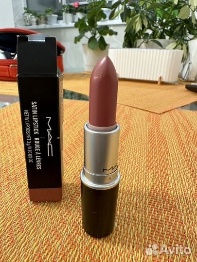 Губная помада MAC 802 satin lipstick (оригинал)