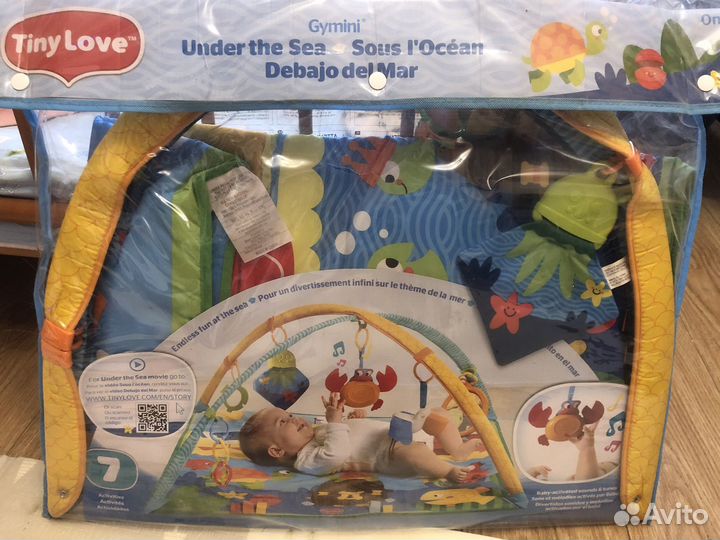 Развивающий коврик tiny love