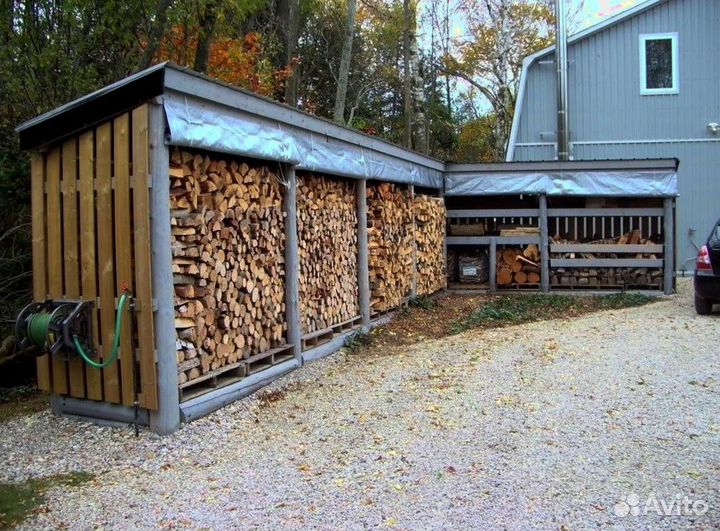 Дрова естесвенной влажности