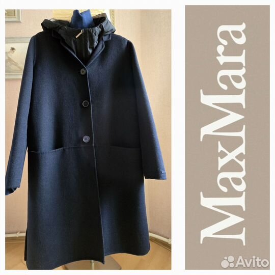 Пальто и жилет Max Mara. S-M