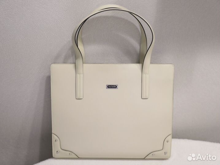 Guy Laroche сумка деловая натуральная кожа