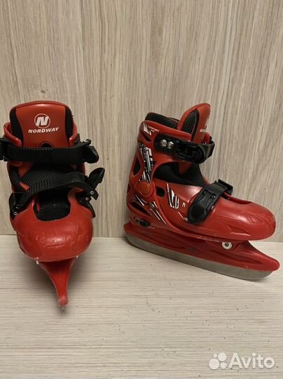 Коньки детские раздвижные