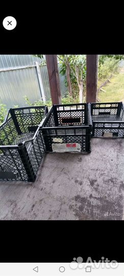 Ящик пластиковый