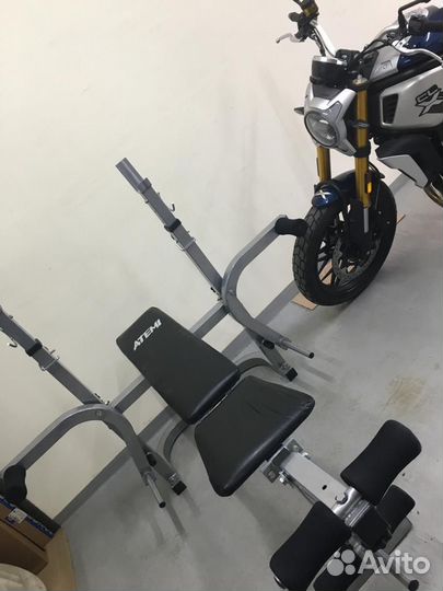 Скамья многофункциональная для жима лежа atemi
