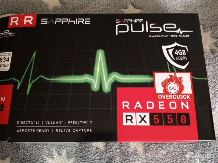 Видеокарта 4gb