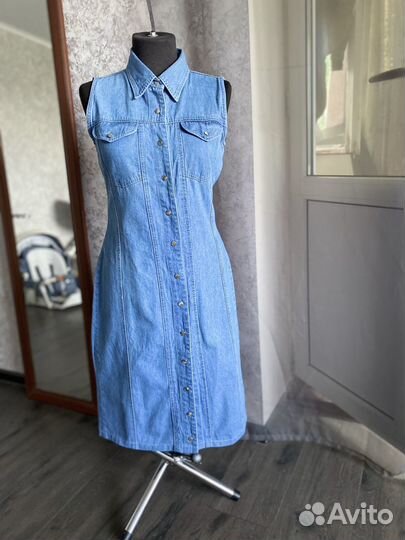 Джинсовый сарафан