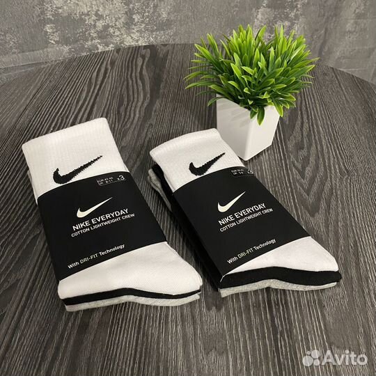 Носки Nike 3 пары(3 цвета)