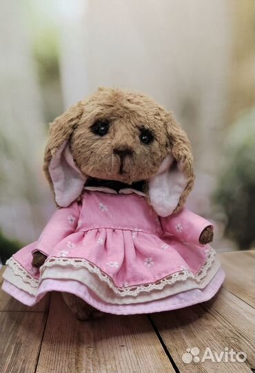 Игрушка ручной работы. Зайка Тедди