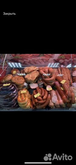 Продавец в продуктовый магазин