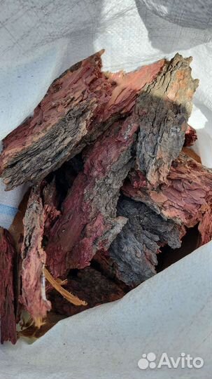 Кора лиственницы крупная 10-30см