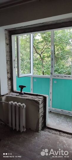 Остекление балконов. Экономичный вариант