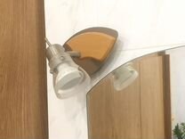 Зеркало в ванную + светильник