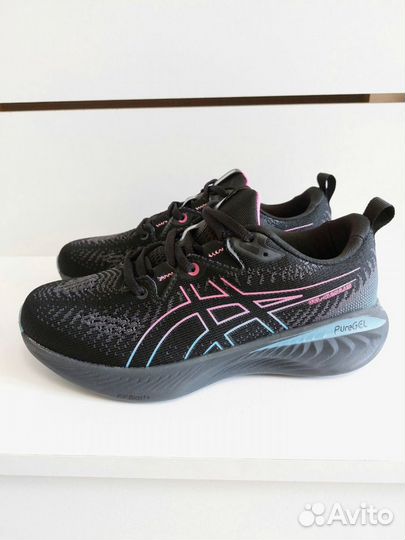 Кроссовки Asics женские чёрные 36 37 38 39 40