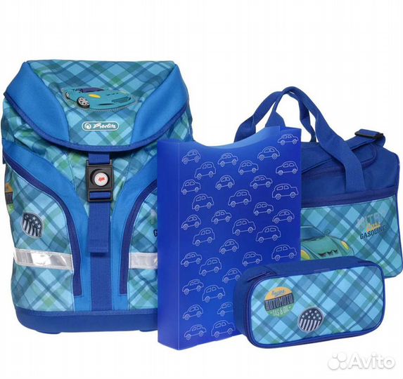 Ранец HerlitzMotion Plus Nitro с наполнением