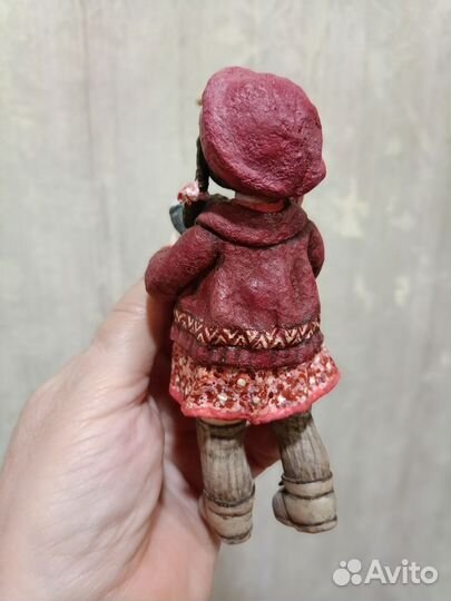 Ватные малышки ручная работа