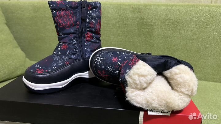 Сапоги зимние для девочки