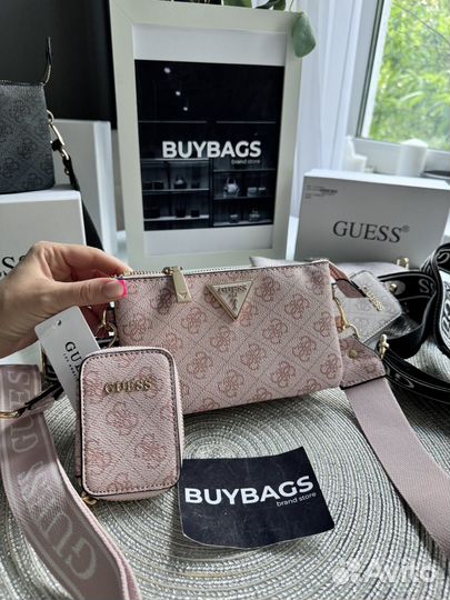 Сумка Guess 2 в 1 новая кросс боди