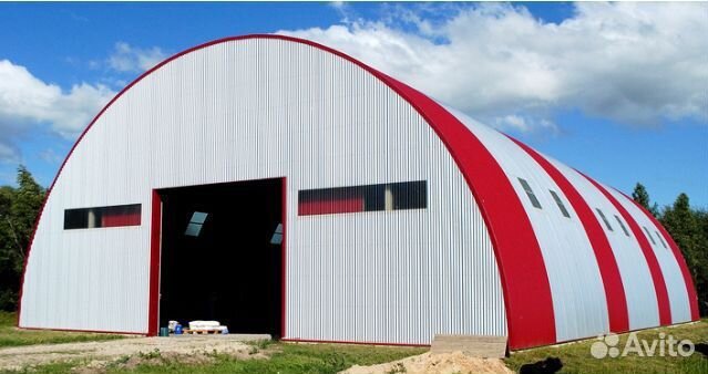 Ангары арочного типа любой длины