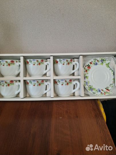 Наборы кофейный, чайный, скатерть