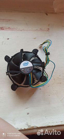 Кулер процеccорный intel