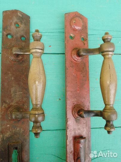 Дверные ручки старинные