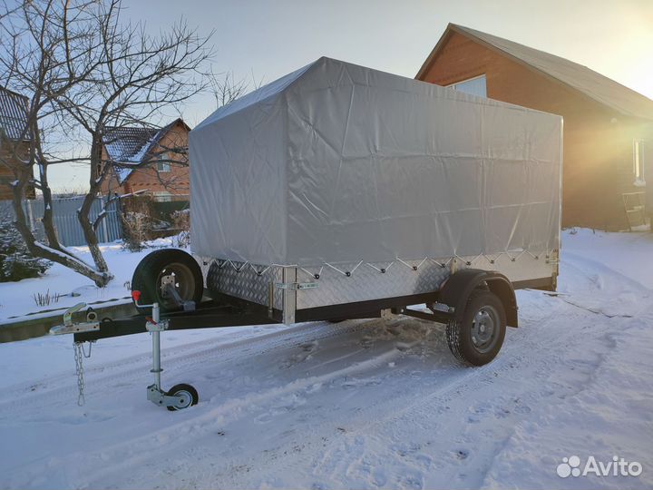 Прицеп для перевозки багги, болотохода
