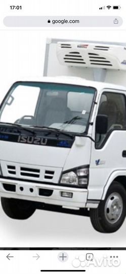 Водитель с грузовым авто (рефрежиратор)