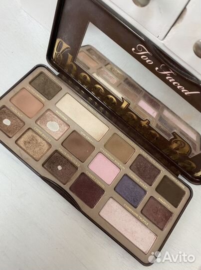 Тени Too Faced Chocolate