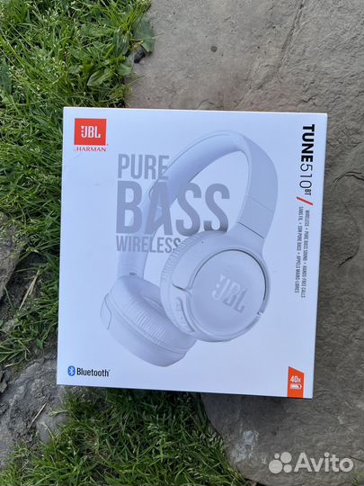 Беспроводные наушники JBL Tune 510BT Pure Bass