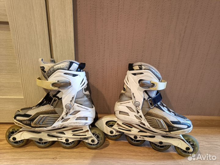 Роликовые коньки и защита