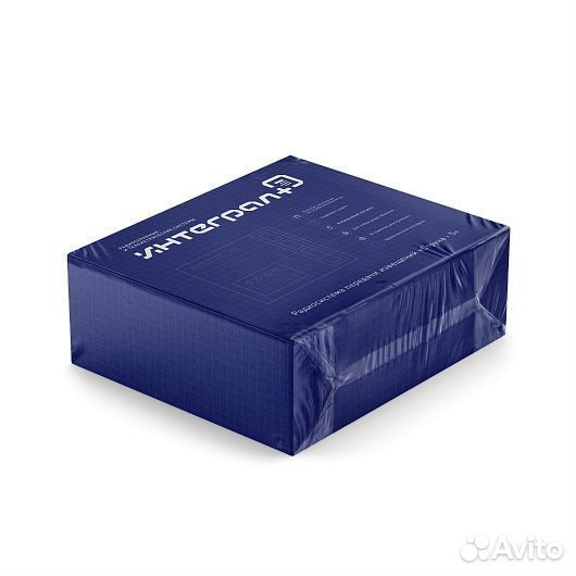 Упаковка коробочек в пленку. Целлофанатор 