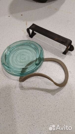 Крышки стеклянные для банок