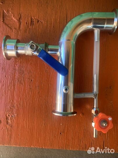 Узел отбора по пару 1.5 дюйма и отбора голов