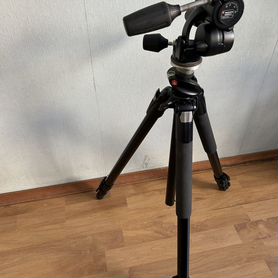 Штатив Manfrotto 055xprob + Manfrotto 808RC4