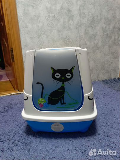 Туалет домик для кошек