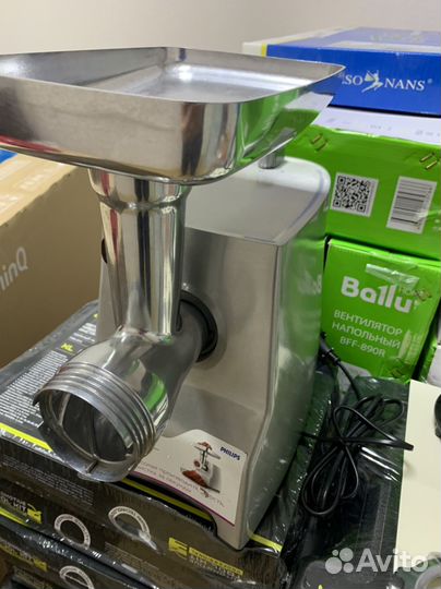 Металлическая Мясорубка Philips HR2735