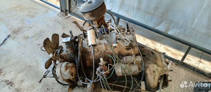 Двигатель газ 51