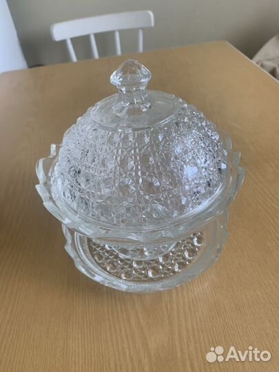 Хрустальная ваза 