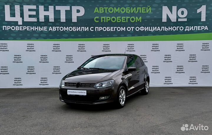 Volkswagen Polo 1.2 МТ, 2012, 158 362 км