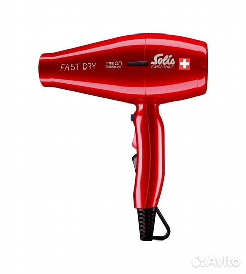 Фен Solis Fast Dry 381, красный