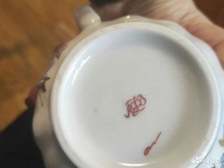 Чайный сервиз Лилия или Золотые листики